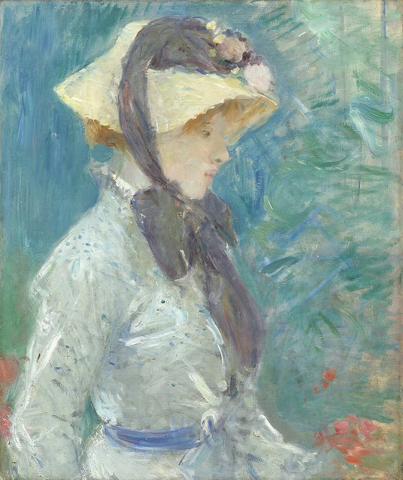Giovane donna con un cappello di paglia - National Gallery of Art